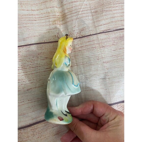 Vintage 1960's Disney Alice In Wonderland Ceramic Figurine Made In Japan - Picture 2 of 8